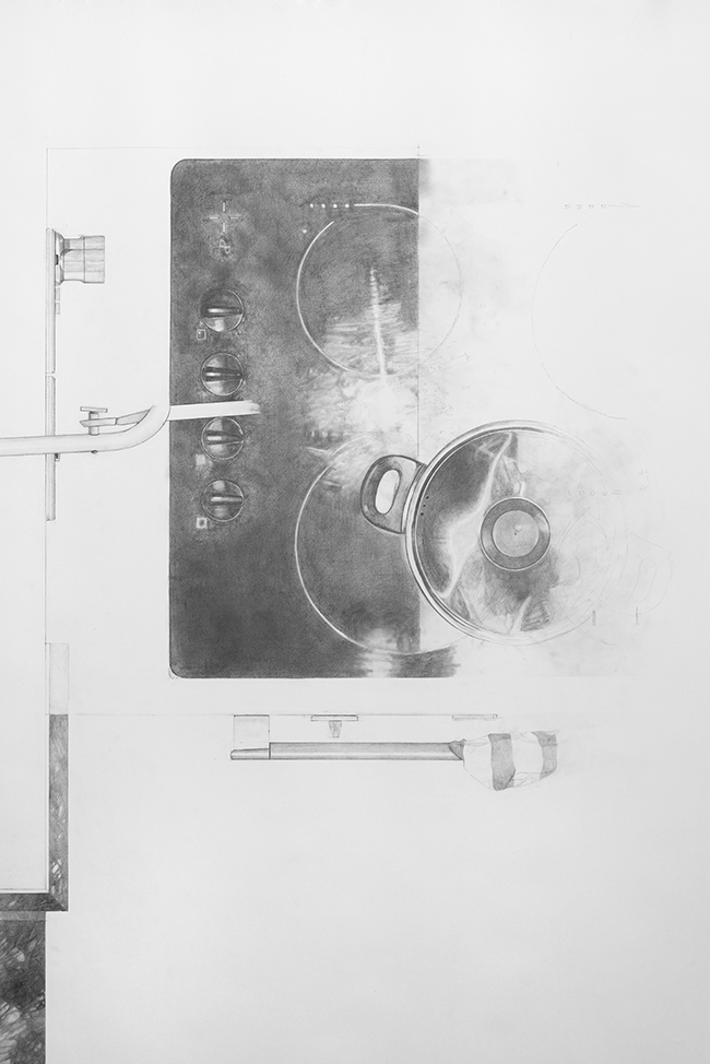 dessin contemporain crayon sur papier elina ioannou salon de dessin christian laune